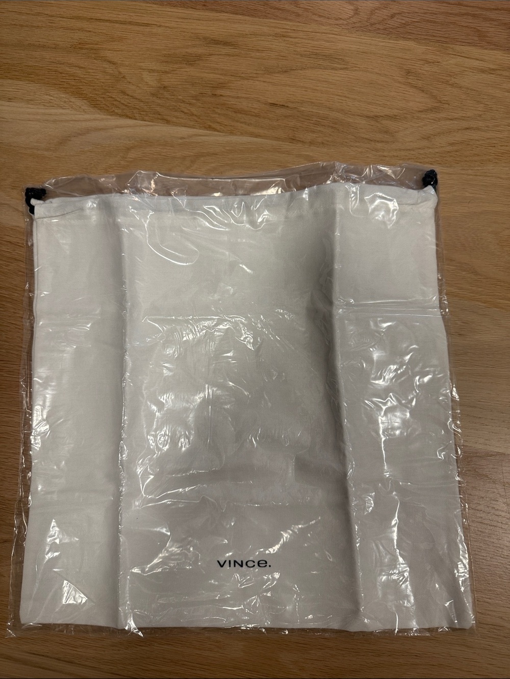 NEW Vince White Drawstring Accessory Dust Pouch